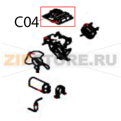 Wave filter Hurakan HKN-WP900M Wave filter Hurakan HKN-WP900MЗапчасть на деталировке под номером: C04