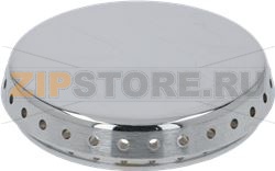BURNER CAP CHROMED BRASS SAMET 