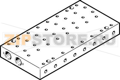 Коллектор Festo VABM-P6-15MB-G18-M5-8 