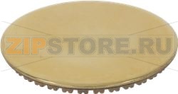 BURNER CAP PRINTED BRASS POLISHED 