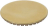 BURNER CAP PRINTED BRASS POLISHED
