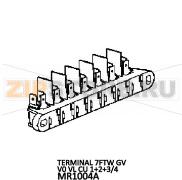 Terminal 7FTW GV V0 VL CU 1+2+3/4 Unox XVC 305E Terminal 7FTW GV V0 VL CU 1+2+3/4 Unox XVC 305EЗапчасть на деталировке под номером: 153Название запчасти на английском языке: Cover for terminal box Unox XVC 305E