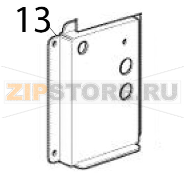Supporto attacchi Scotsman B 21 Supporto attacchi Scotsman B 21Запчасть на деталировке под номером: 13