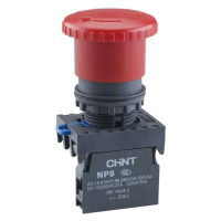 Кнопка управления, 1НЗ, IP65, красная Chint NP8-01ZS/14
