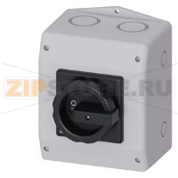 Главный/Аварийный выключатель 25A/690V 400V/9.5KW Siemens 3LD2165-5VD51-0AE2