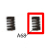 TPH Spring D9.1*D1.2*20.5L*7N Godex EZ-2250i