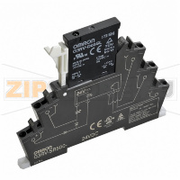 Реле ввода/вывода твердотельное тонкое Omron G3RV-SR500-AL 24VAC/DC