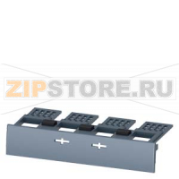 КРЫШКА КЛЕММНИКА 4-ПОЛ. 1 ШТ. ПРИНАДЛЕЖНОСТЬ ДЛЯ 3VA1 100/160 Siemens 3VA9111-0WD40