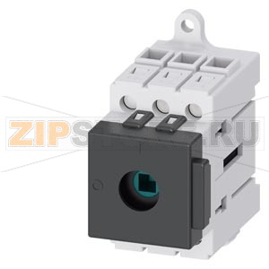 Главный выключатель 3-пол., Iu 25A рабоч.коммутация при AC-23 A при 400В 9,0кВт уст.в распред.шкаф базовая устан. без ручки Siemens 3LD3110-0TK05 