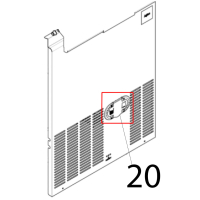 Plastic cover Scotsman B 7040