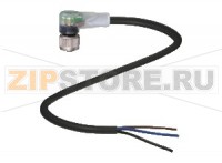 Кабель датчика-исполнительного устройства Female connector V1-W-E2-BK15M-PUR-U Pepperl+Fuchs