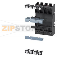 ВТЫЧНОЙ ЦОКОЛЬ ПОЛНЫЙ КОМПЛЕКТ ПРИНАДЛЕЖНОСТЬ ДЛЯ 4-ПОЛ. 3VA1 250 Siemens 3VA9214-0KP00