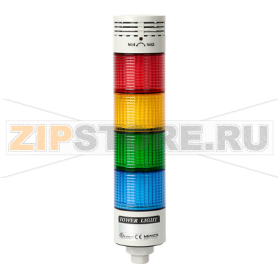 Колонна сигнальная, светодиодная, модульная, Ø: 56 мм Autonics PTE-LCV-402-RYGB 