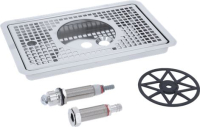 DRIP TRAY STAINLESS STEEL BUILT-IN VERSI