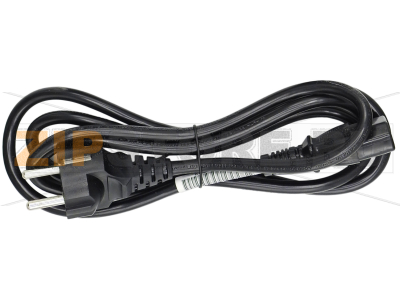 Кабель питания 220V Euro C13 Zebra ZD500 Сетевой кабель 220V Euro C13 для Zebra ZD500Запчасть на сборочном чертеже под номером: не указанаНазвание запчасти Zebra на английском языке: Power Cord, Euro 220V IEC320C13