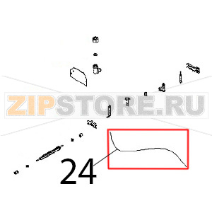 Cavo HF 1100 mm Angelo Po 291FAGF Cavo HF 1100 mm Angelo Po 291FAGFЗапчасть на деталировке под номером: 24