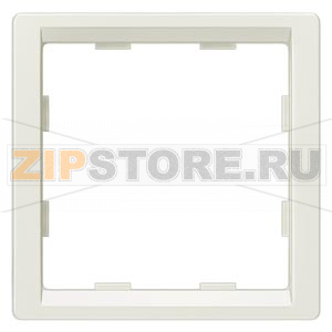 DELTA STYLE ПРОМЕЖУТОЧНАЯ РАМКА 55X55 ПЛАТИНОВЫЙ МЕТАЛЛИК Siemens 5TG1327-1 
