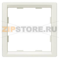 DELTA STYLE ПРОМЕЖУТОЧНАЯ РАМКА 55X55 ПЛАТИНОВЫЙ МЕТАЛЛИК Siemens 5TG1327-1
