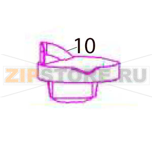 Cuo lid Hurakan HKN-CFV60 Cuo lid Hurakan HKN-CFV60Запчасть на деталировке под номером: 10