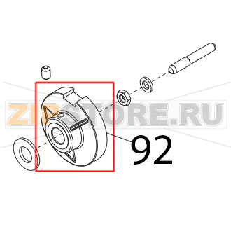 Camma CE lavorato Sirman Mirra 300 Y09 Camma CE lavorato Sirman Mirra 300 Y09Запчасть на деталировке под номером: 92