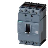 РАЗЪЕДИНИТЕЛЬ НАГРУЗКИ 3VA1 IEC ТИПОРАЗМЕР 160 3-ПОЛЮС. SD100, IN=125A БЕЗ ЗАЩИТЫ ОТ ПЕРЕГРУЗКИ БЕЗ ЗАЩИТЫ ОТ ТОКА КЗ ПРИСОЕДИНЕНИЕ КАБЕЛЕМ Siemens 3VA1112-1AA36-0AA0