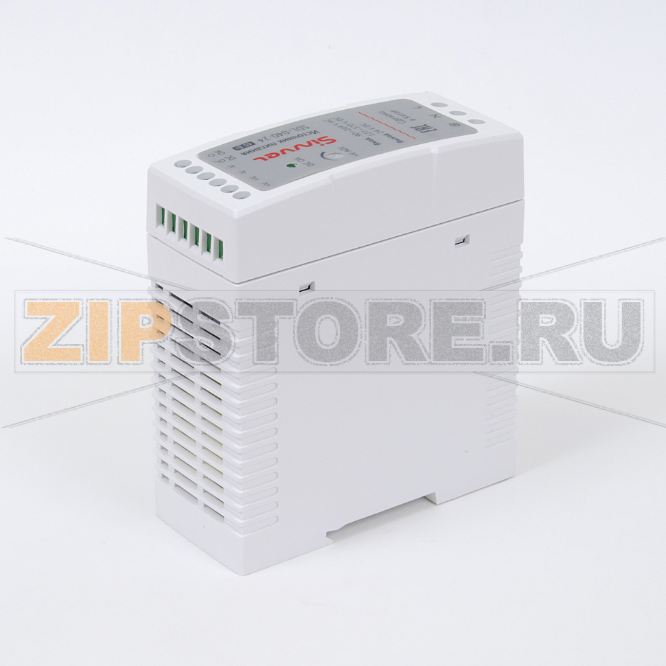 Блок питания 40 Вт, 90-264 В/AC, 127-370 В/DC, пластиковый корпус Sinvel SDL-040-24 