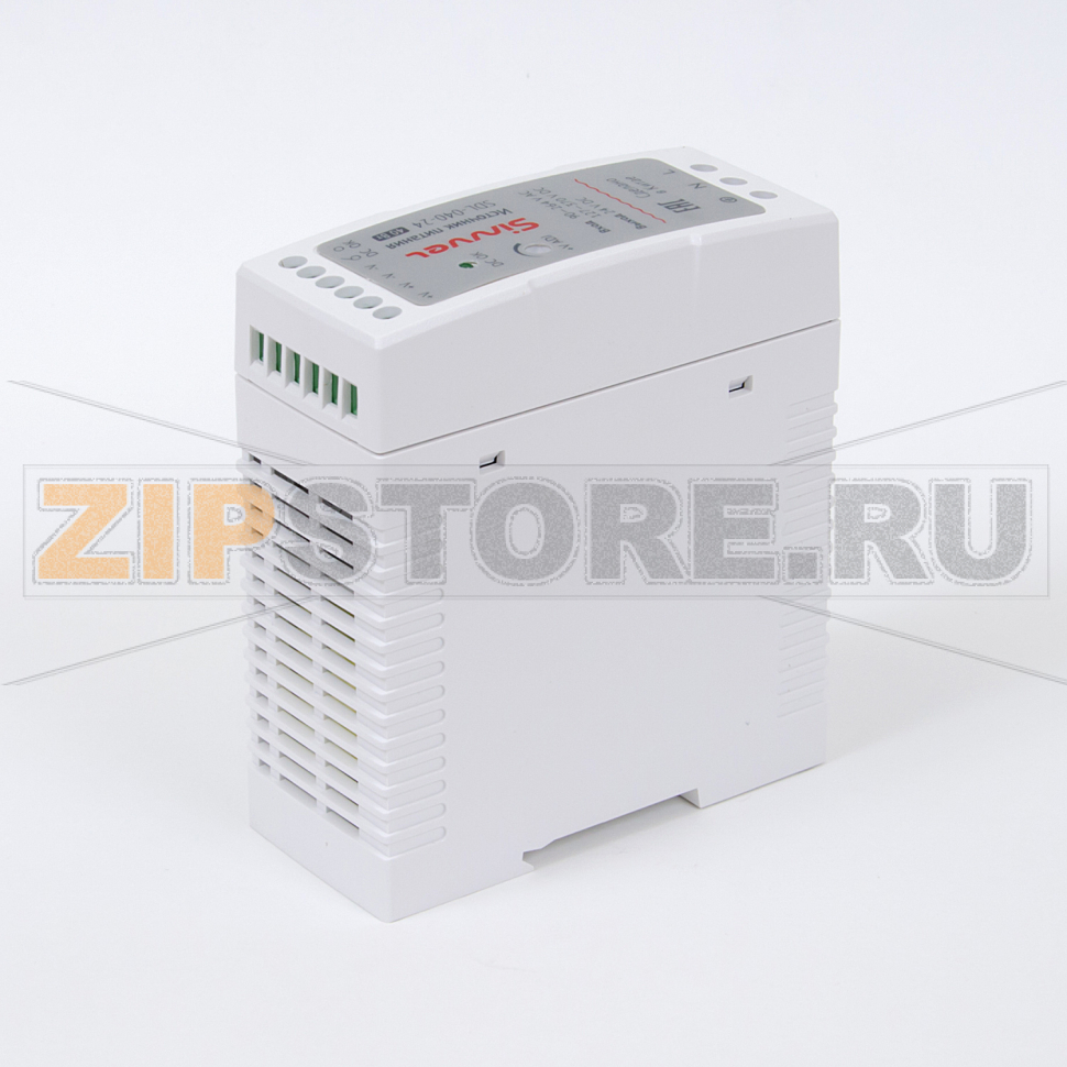 Блок питания 40 Вт, 90-264 В/AC, 127-370 В/DC, пластиковый корпус Sinvel SDL-040-24 