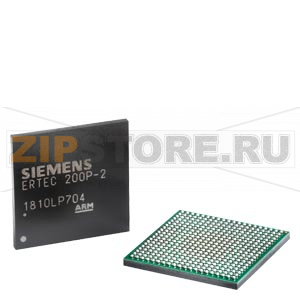ERTEC 200P step 2, микросхема PN IO ASIC, Industrial Ethernet 100 Мбит/с, ASIC с процессором ARM, 2х-портовый коммутатор, встроенный PHY, бессвинцовая, сухая упаковка (5 лотков) 450 штук Siemens 6ES7195-0BH22-0XA0 