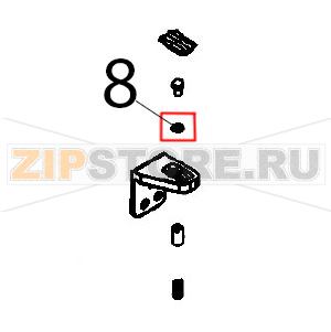 Washer Angelo Po BX101E Washer Angelo Po BX101EЗапчасть на деталировке под номером: 8