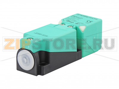 Индуктивный датчик Inductive sensor NBB20-U1-UU Pepperl+Fuchs General specificationsSwitching functionNormally open/closed (NO/NC)Output typeTwo-wireRated operating distance20 mmInstallationflushOutput polarityAC/DCAssured operating distance0 ... 16.2 mmActual operating distance18 ... 22 mmReduction factor rAl 0.4Reduction factor rCu 0.3Reduction factor r304 0.77Reduction factor rFe 1Reduction factor rBrass 0.43Output type2-wireNominal ratingsSwitching frequencyAC, 0 ... 30 HzDC, 0 ... 100 HzHysteresis1 ... 10  typ. 5  %Reverse polarity protectionreverse polarity tolerantShort-circuit protectionpulsingVoltage drop&le 5 V (typ. 2V) DC operation &le 8 V (typ. 3 V) AC operationMomentary current(20 ms, 0.1 Hz)0 ... 3000 mAOperating current5 ... 500 mAOff-state current&le 1.5 mAOperating voltage indicatorLED, greenSwitching state indicatorLED, yellowError indicatorflashes when overcurrentFunctional safety related parametersMTTFd540 aMission Time (TM)20 aDiagnostic Coverage (DC)0 %Electrical specificationsOperating voltage20 ... 300 V DC / 20 ... 253 V ACApprovals and certificatesProtection classIIRated insulation voltage230 VRated impulse withstand voltage2.5 kVUL approvalcULus Listed, General Purpose "For use in NFPA 79 Applications only" For overcurrent protection, install a fuse with a rated current of max. 3 A and at least 300 V AC/DCCCC approvalUe 75VDC - 250VDC Ue 75VAC - 230VACAmbient conditionsAmbient temperature-25 ... 85 °C (-13 ... 185 °F)Storage temperature-25 ... 85 °C (-13 ... 185 °F)Mechanical specificationsConnection typeterminal compartmentInformation for connectionA maximum of two conductors with the same core cross section may be mounted on one terminal connection! tightening torque 1.2 Nm + 10 %Core cross-sectionup to 2.5 mm2Minimum core cross-sectionwithout wire end ferrule 0.5 mm2 , with connector sleeves 0.34 mm2Maximum core cross-sectionwithout wire end ferrule 2.5 mm2 , with connector sleeves 1.5 mm2Housing materialPA 6.6 / metalSensing facePA 6.6Degree of protectionIP67