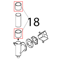 Silicone hose Ø: 58.5 Angelo Po FX61E1