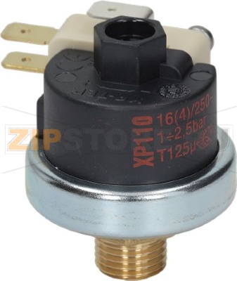 РЕЛЕ ДАВЛЕНИЯ XP110 125 1-2,5 БАР 1/4&quot; 