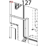 Complete internal glass 8 pastry Tecnoinox EFB10DSL