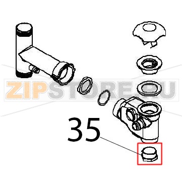 Plug &quot;M&quot; &quot;1&quot; Angelo Po FX61E2 Plug "M" "1" Angelo Po FX61E2Запчасть на деталировке под номером: 35