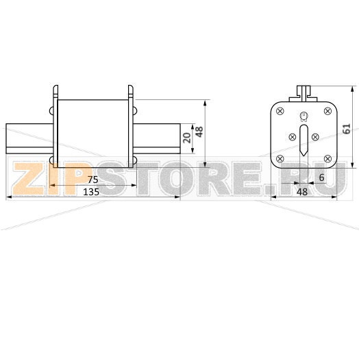 Предохранитель ножевой 40 А, 690 В/AС, габарит 1 Sinvel SVF-NH1T690-40-aR 