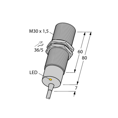 Датчик индуктивный Turck BI10-M30-AZ3X/S120 