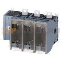 ПРЕДОХРАНИТЕЛЬНЫЙ ВЫКЛЮЧАТЕЛЬ-РАЗЪЕДИНИТЕЛЬ 400A, ТИПОРАЗМЕР 4, 3-ПОЛ FOR LV HRC ПРЕДОХРАНИТЕЛЬ ТИПОРАЗМЕР 1 И 2 ПЕРЕДН.УПРАВЛЕНИЕ СЛЕВА БАЗОВЫЙ БЛОК БЕЗ РУЧКИ ПЛОСКИЕ КЛЕММЫ Siemens 3KF4340-0LF11