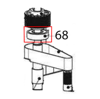 Cuscinetto 6204 2RS 40-47-14 Sigma BMR 80