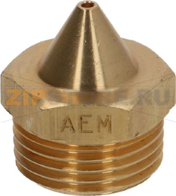 КОНИЧЕСКАЯ ГАЗОВАЯ РАСПЫЛИТЕЛЬНАЯ ФОРСУНКА M17 X 1 Ø 1,30 ММ 