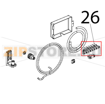 Morsett. SFK/7FTW Unox XVC 204 Morsett. SFK/7FTW Unox XVC 204Запчасть на деталировке под номером: 26