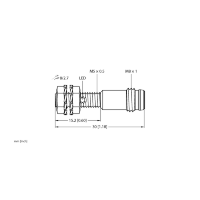 Датчик индуктивный Turck BI1-EG05K-AN6X-V1331