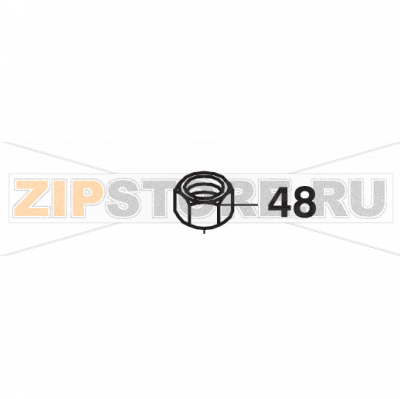Nut M16 Bear Varimixer AR40 VL-1S                                                                          Nut M16 Bear Varimixer AR40 VL-1SЗапчасть на сборочном чертеже под номером: 48Название запчасти на датском&nbsp;языке: Nut M16 Bear Varimixer AR40 VL-1S