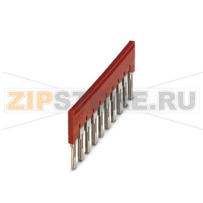Перемычка Phoenix Contact FBS 10-8 Полюсов: 10, Цвет: красный.Минимальный заказ: 10 шт.Упаковка: 10 шт.