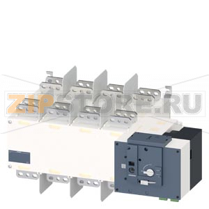 Дист.управл.переключатель нагрузки (RTSE) Ue: AC 415V Ith: 2500A 4-P 50/60 Hz Siemens 3KC4458-0JA21-0AA3 