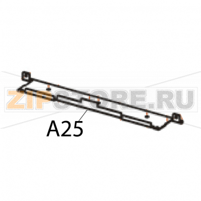 TPH Adjustment bracket Godex EZ-6200 plus TPH Adjustment bracket Godex EZ-6200 plusЗапчасть на деталировке под номером: A-25Название запчасти Godex на английском языке: TPH Adjustment bracket EZ-6200 plus.