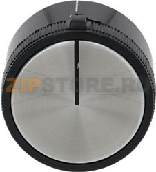 KNOB SAMET TYPE BLACK ø 43 mm 