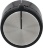KNOB SAMET TYPE BLACK ø 43 mm
