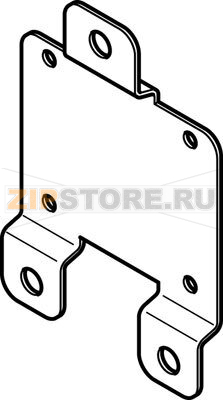 Крепеж настенный Festo SAMH-FW-W 