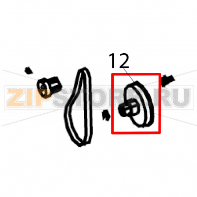 Gear (22) pulley (77/20) Sato LT408 LH Gear (22) pulley (77/20) Sato LT408 LHЗапчасть на деталировке под номером: 12Название запчасти на английском языке: Gear (22) pulley (77/20) Sato LT408 LH.