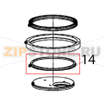 Seal VL180 Escher PM 60-V Seal VL180 Escher PM 60-VЗапчасть на деталировке под номером: 14